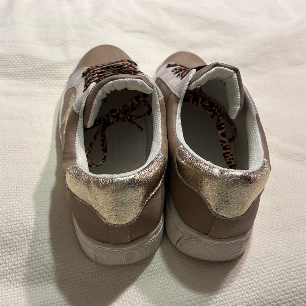 Corkys Gold Metallic Glitter Supernova Sneaker Size 11. EUC - Picture 3 of 12